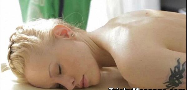  Massage-Room PornMovie Featuring Remarkable Euro Teen